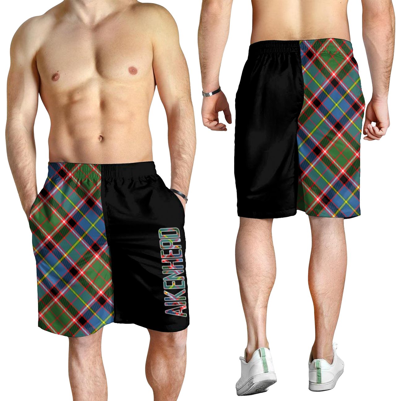 Aikenhead Tartan Crest Men's Short - Cross Style