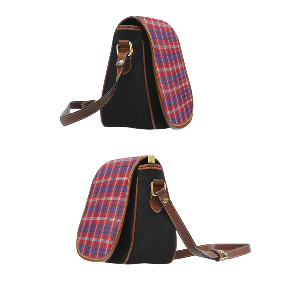 Ainslie 01 Tartan Saddle Handbags