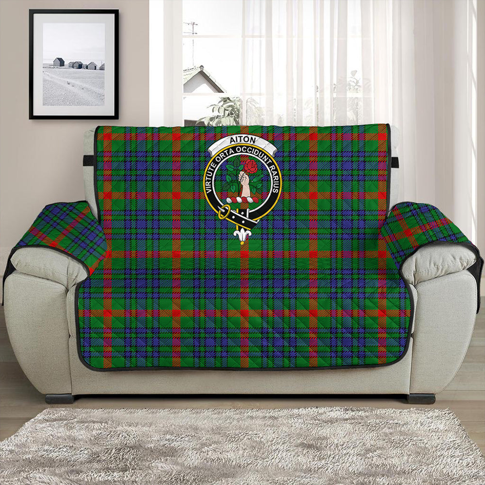 Aiton Tartan Crest Sofa Protector