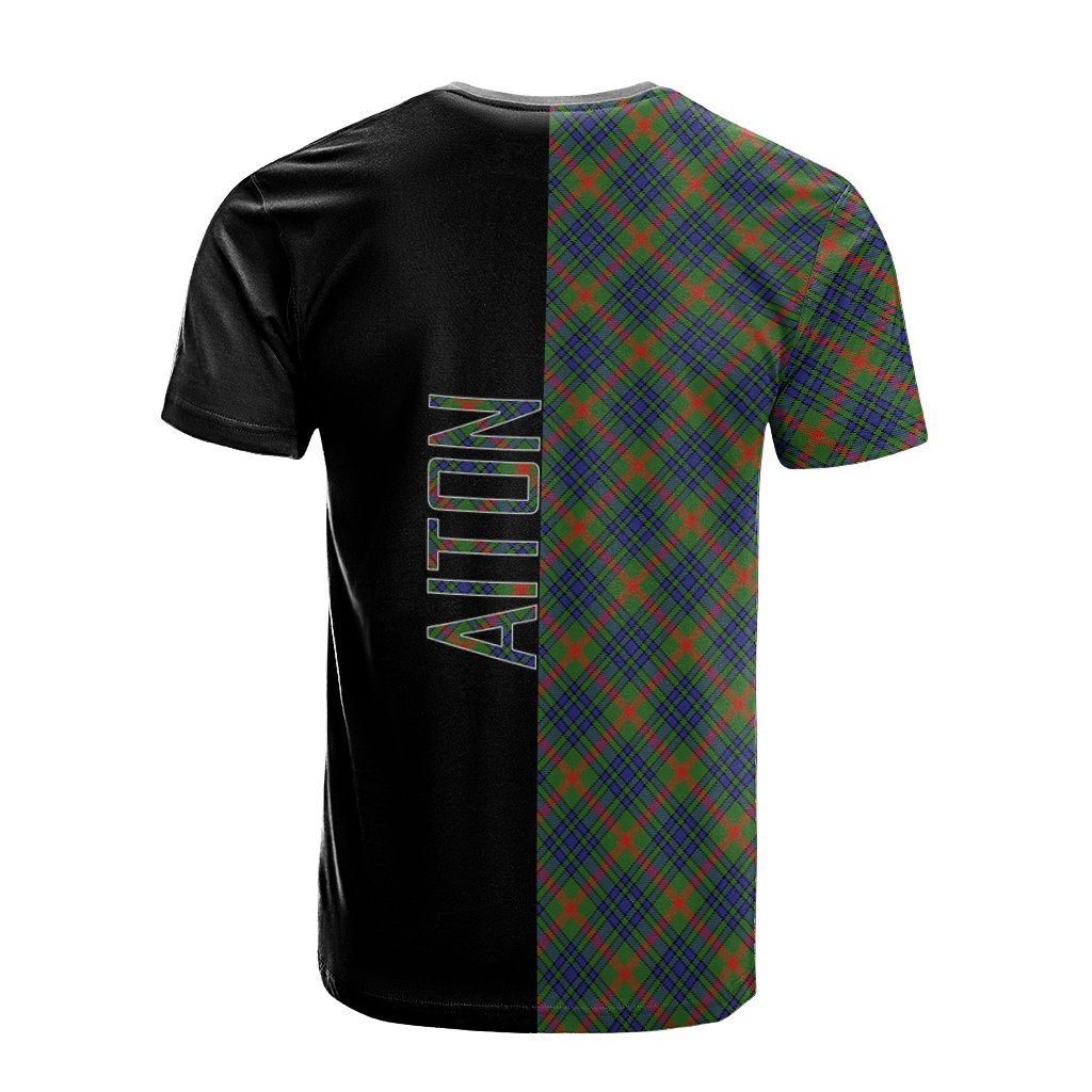 Aiton Tartan T-Shirt Half of Me - Cross Style