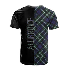 Allardice Tartan T-Shirt Half of Me - Cross Style
