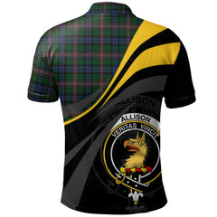 Allison Tartan Polo Shirt - Royal Coat Of Arms Style