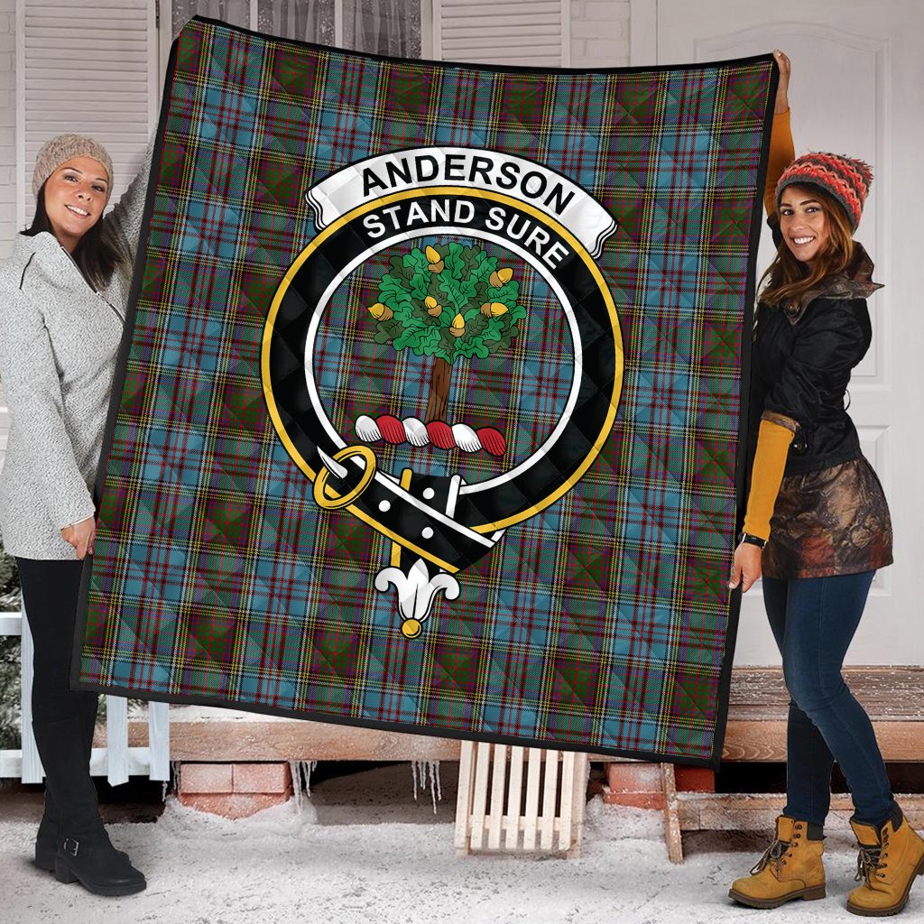 Anderson Tartan Crest Quilt