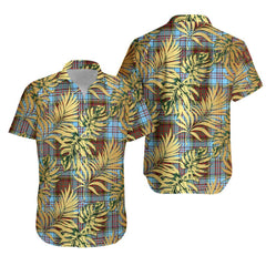 Anderson Ancient Tartan Vintage Leaves Hawaiian Shirt