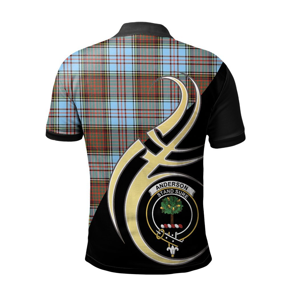 Anderson Ancient Tartan Polo Shirt - Believe In Me Style