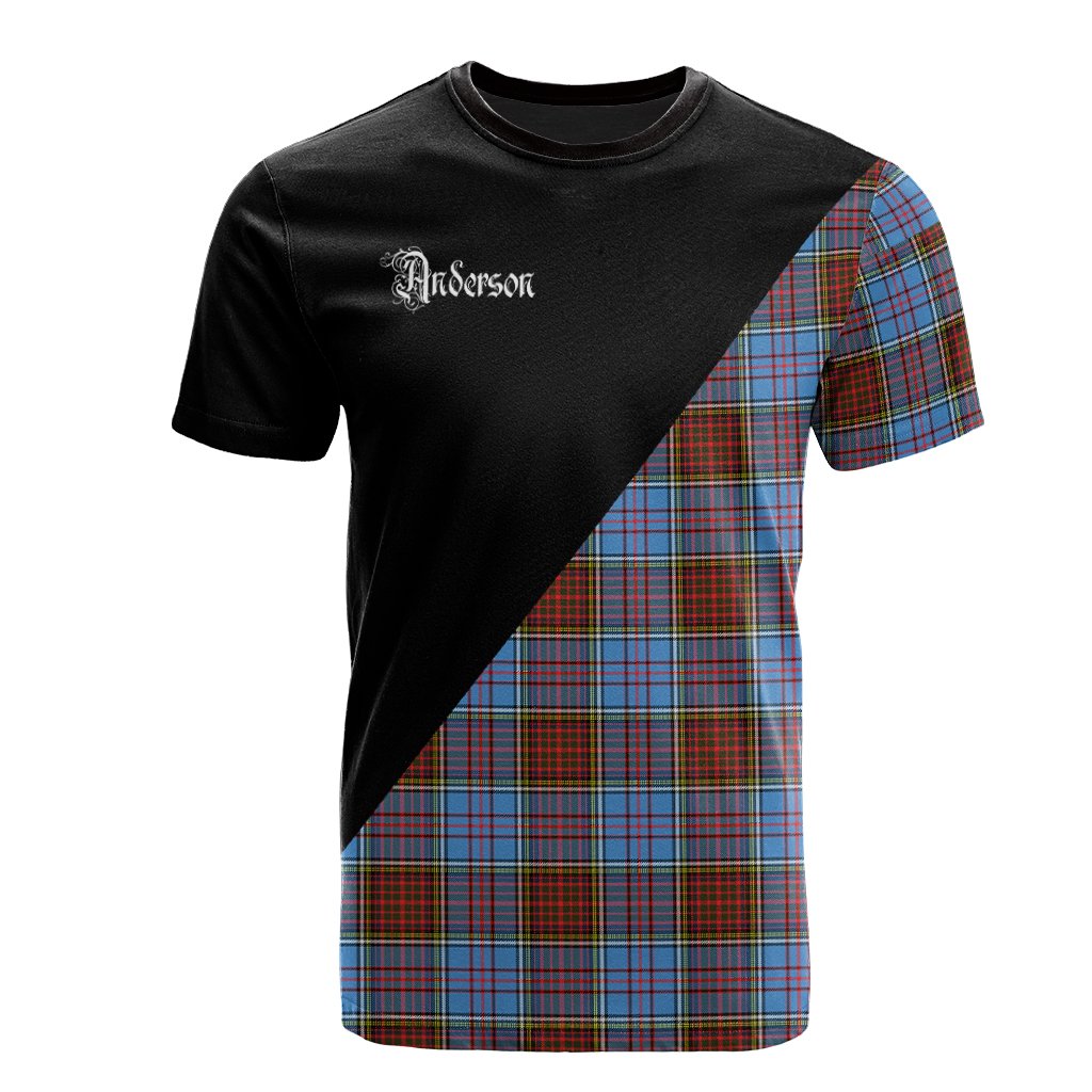 Anderson Modern Tartan - Military T-Shirt