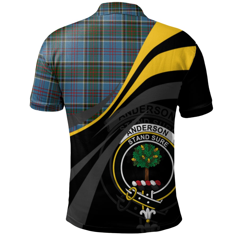 Anderson Old Makinlay Tartan Polo Shirt - Royal Coat Of Arms Style