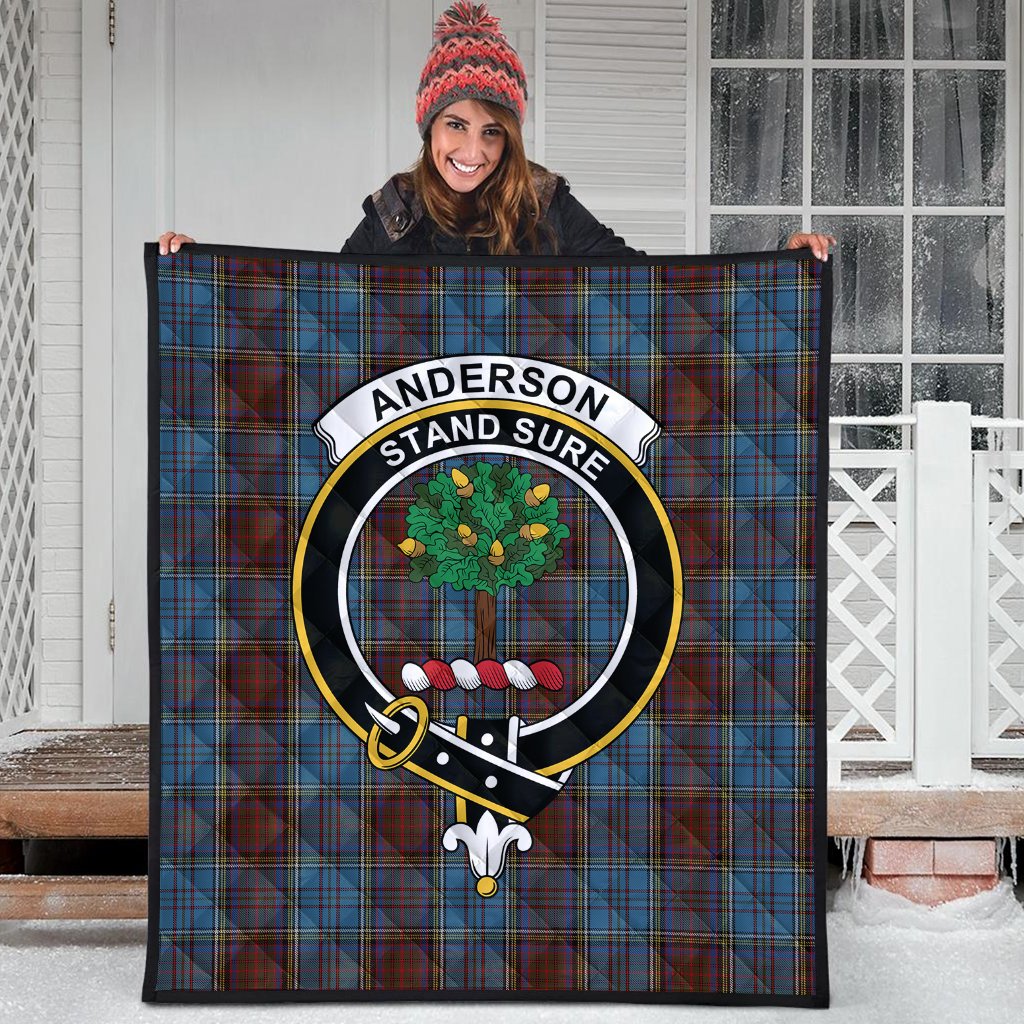 Anderson Paton Tartan Crest Quilt