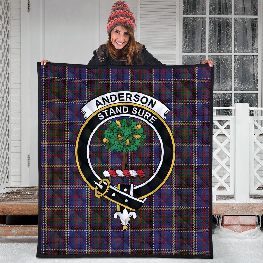 Anderson W L Tartan Crest Quilt