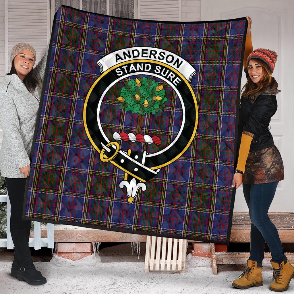 Anderson W L Tartan Crest Quilt