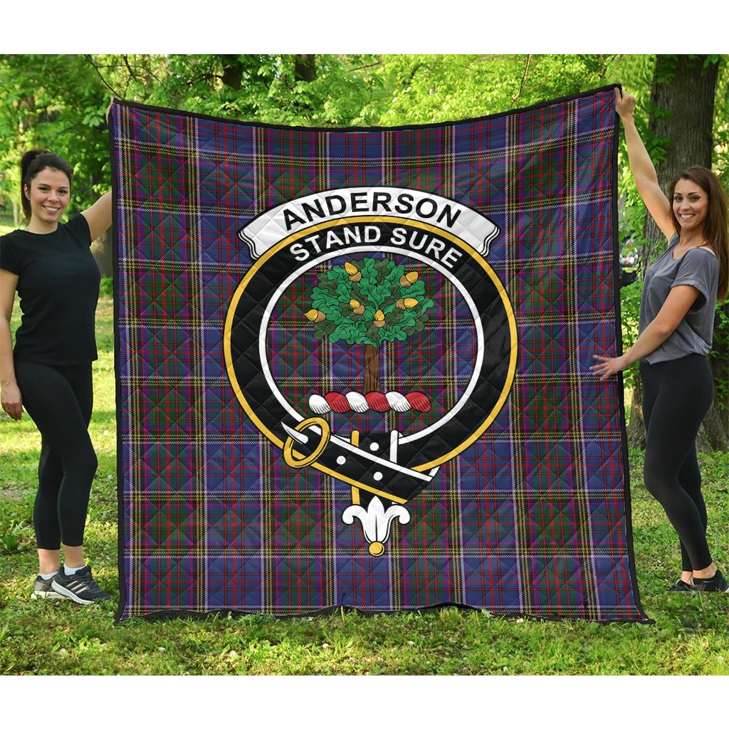 Anderson W L Tartan Crest Quilt