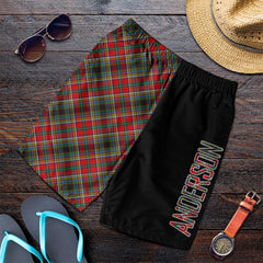 Anderson of Arbrake Tartan Crest Men's Short - Cross Style