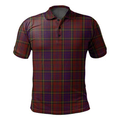 Anderson of Kinnedear Red Tartan Polo Shirt