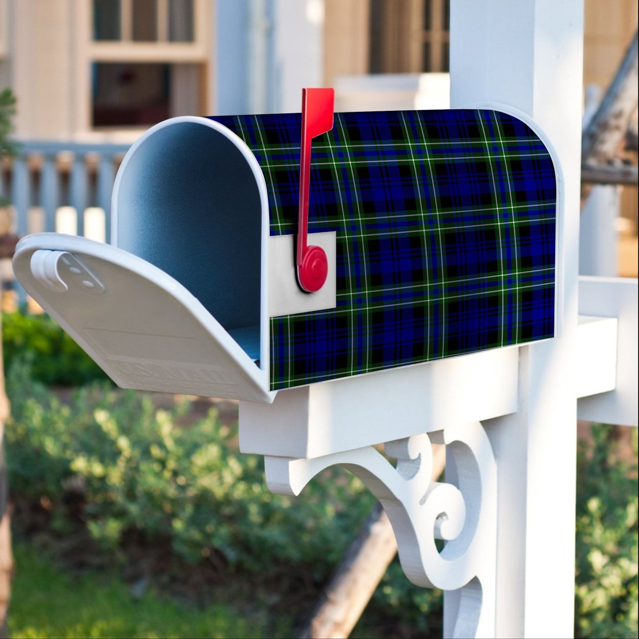 Arbuthnot Modern Tartan Crest Mailbox