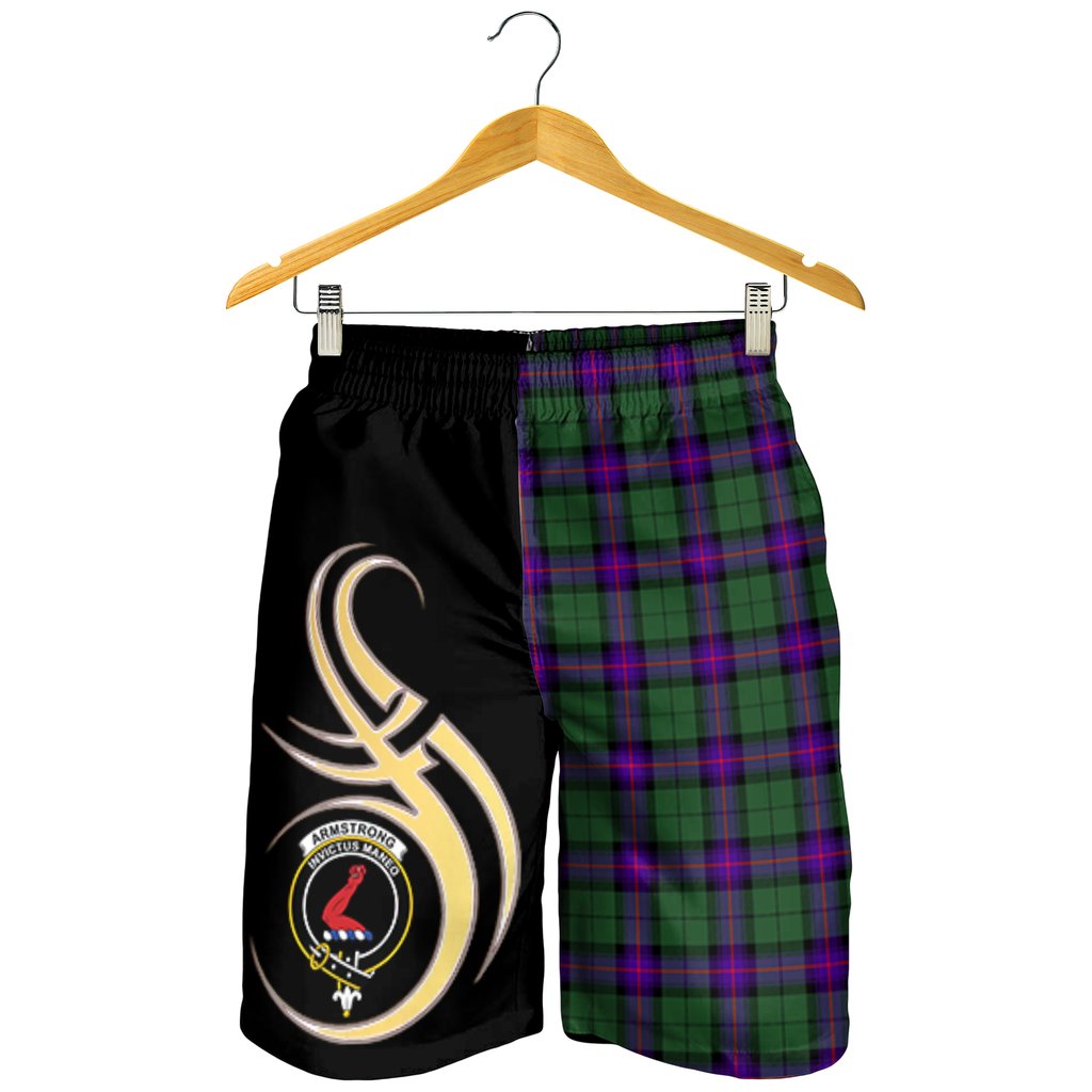 Armstrong Modern Tartan Crest Men's Short PM8