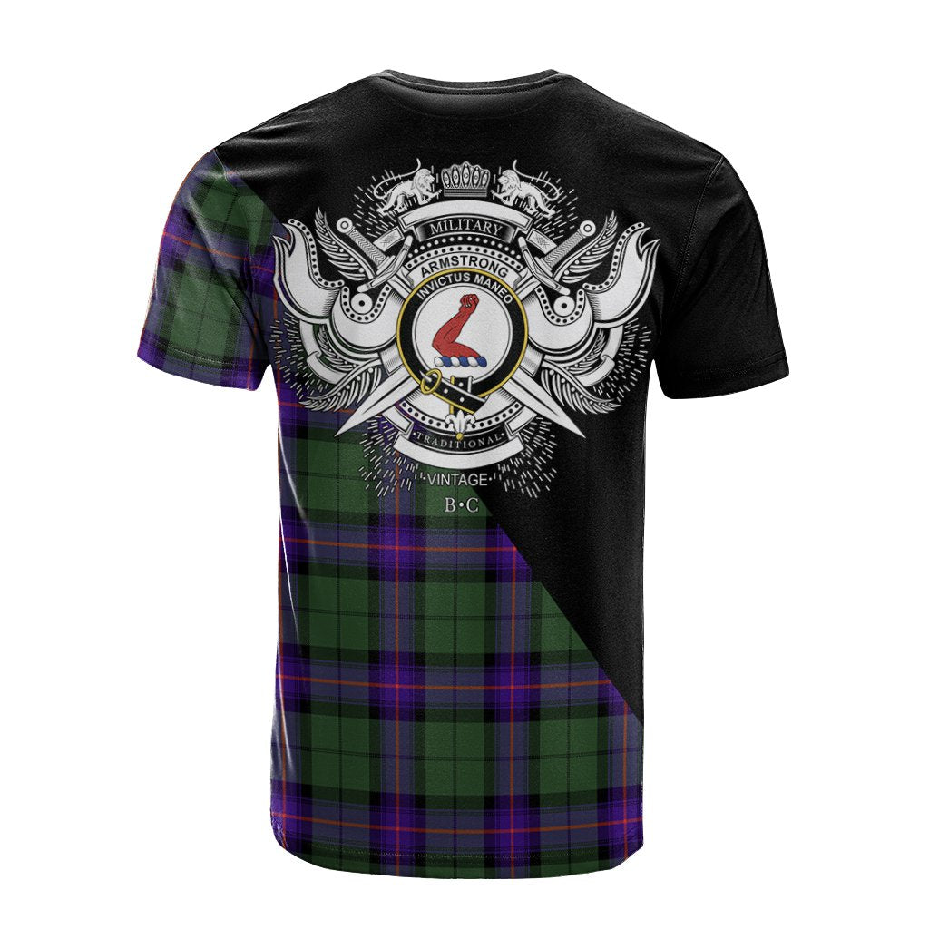 Armstrong Modern Tartan - Military T-Shirt