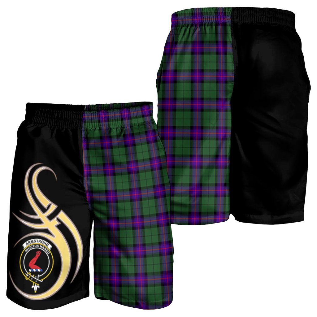 Armstrong Modern Tartan Crest Men's Short PM8