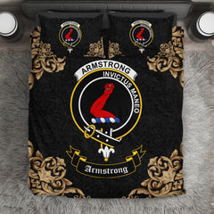 Armstrong Crest Black Bedding Set