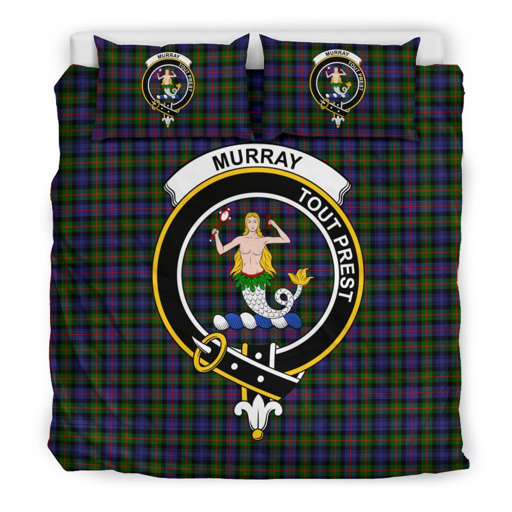 Murray (Of Dysart) Tartan Crest Bedding Set