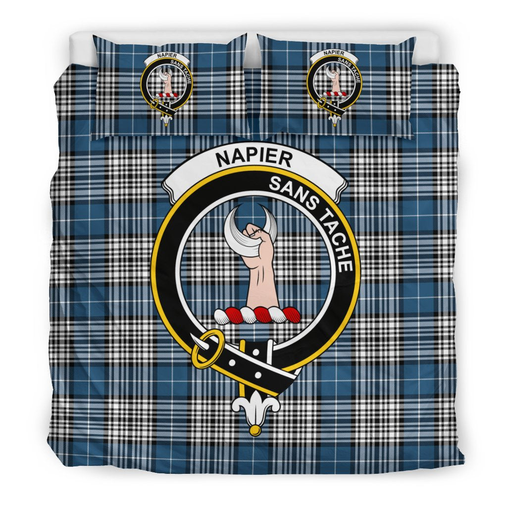 Napier Tartan Crest Bedding Set