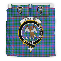 Ralston Family Tartan Crest Bedding Set