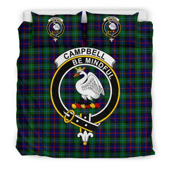 Campbell Of Cawdor Ancient Family Tartan Crest Bedding Set