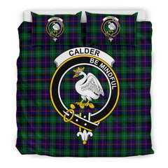 Calder (Calder-Campbell) Family Tartan Crest Bedding Set