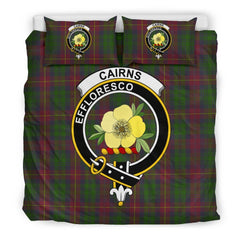 Cairns Family Tartan Crest Bedding Set