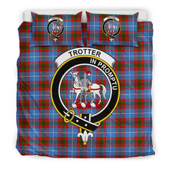Trotter Family Tartan Crest Bedding Set