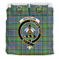 Whitelaw Family Tartan Crest Bedding Set