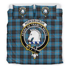 Horsburgh Family Tartan Crest Bedding Set