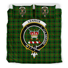 Lennox (Elnnox Kincaid) Family Tartan Crest Bedding Set