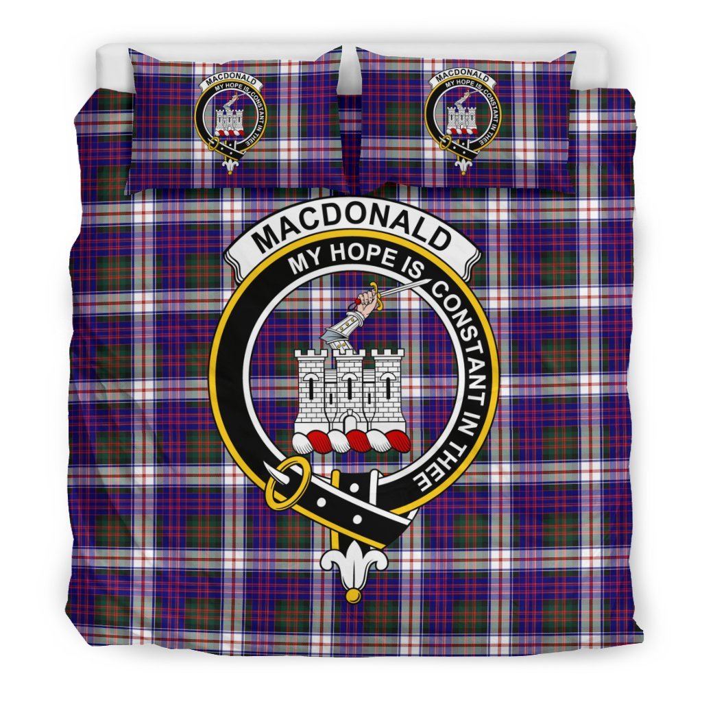 Macdonald (Clan Ranald) Family Tartan Crest Bedding Set