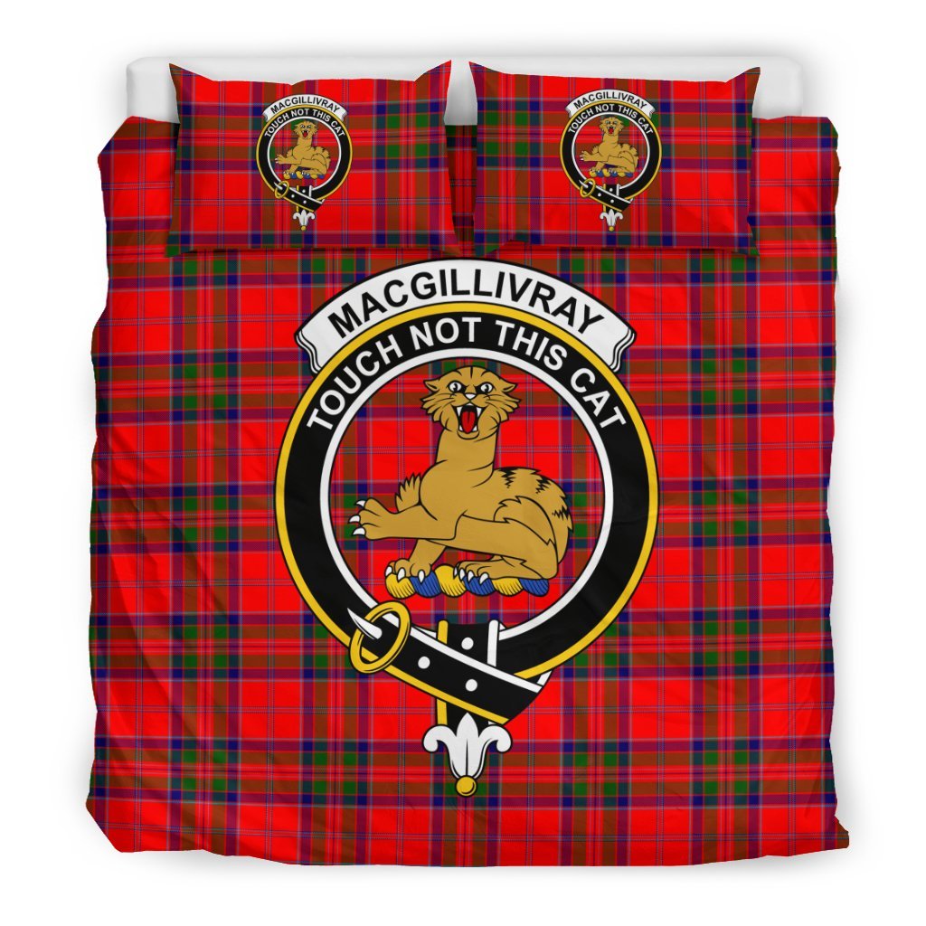 Macgillivray Family Tartan Crest Bedding Set