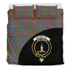 MacIntyre Ancient Family Tartan Crest Wave Style Bedding Set