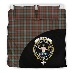 Murray of Atholl Weathered Family Tartan Crest Wave Style Bedding Set