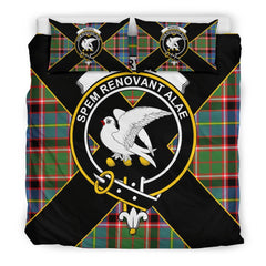 Norvel Tartan Crest Bedding Set - Luxury Style