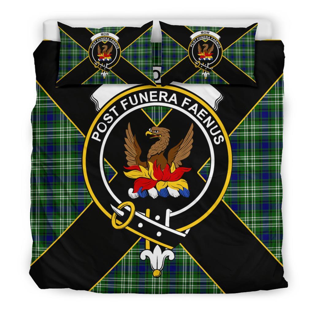 Mow Tartan Crest Bedding Set - Luxury Style