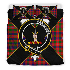 MacIntyre Tartan Crest Bedding Set - Luxury Style