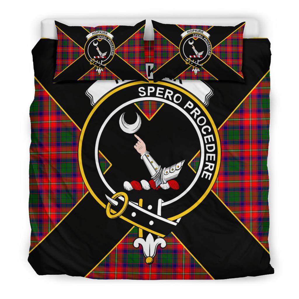 Hopkirk Tartan Crest Bedding Set - Luxury Style