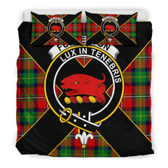 Fullerton Tartan Crest Bedding Set - Luxury Style