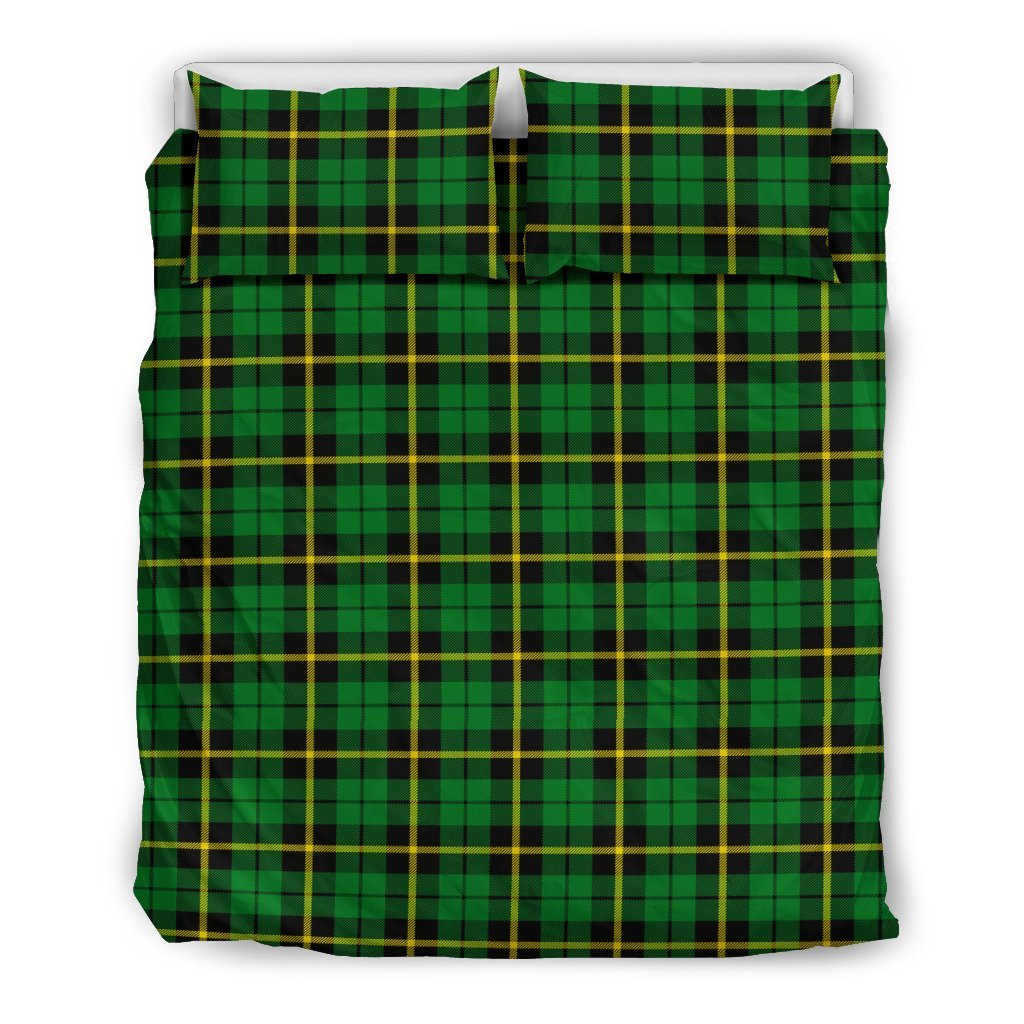 Wallace Hunting - Green Tartan Bedding Set