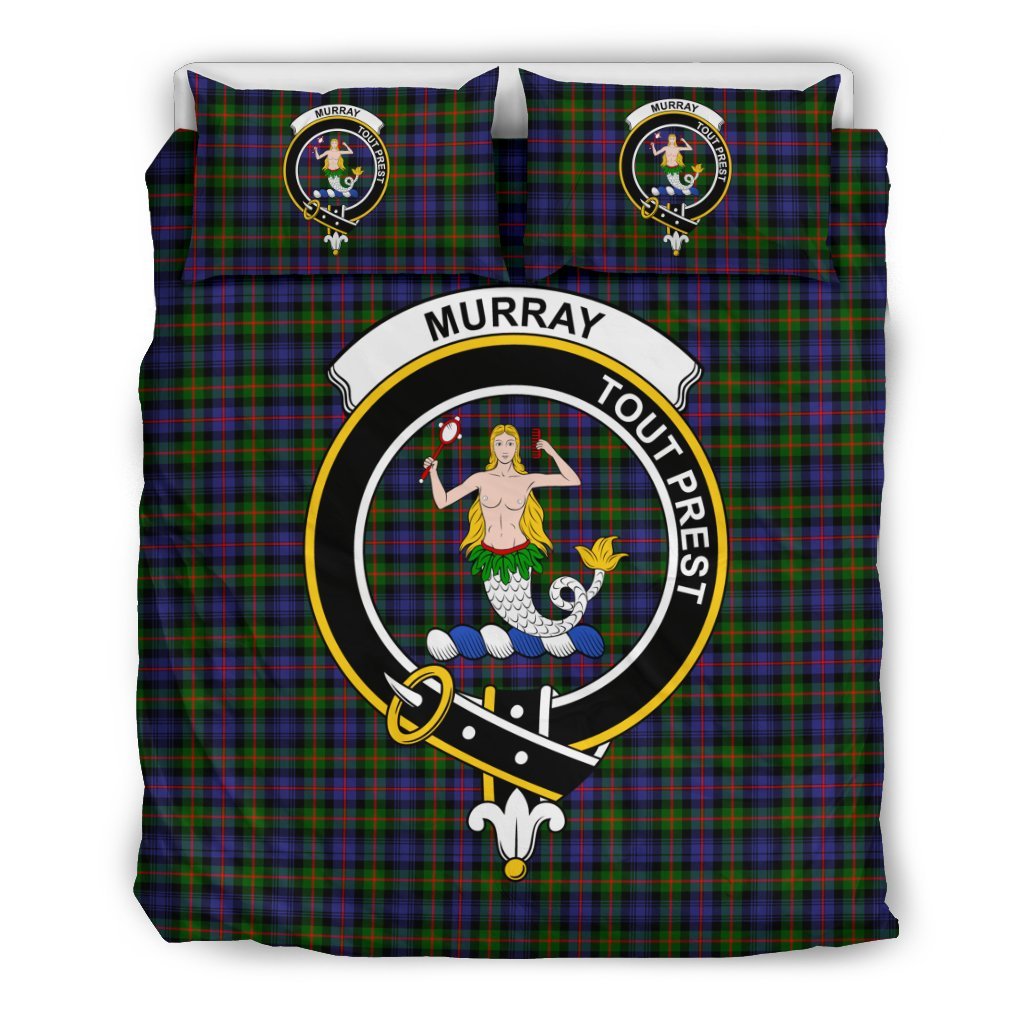 Murray (Of Dysart) Tartan Crest Bedding Set