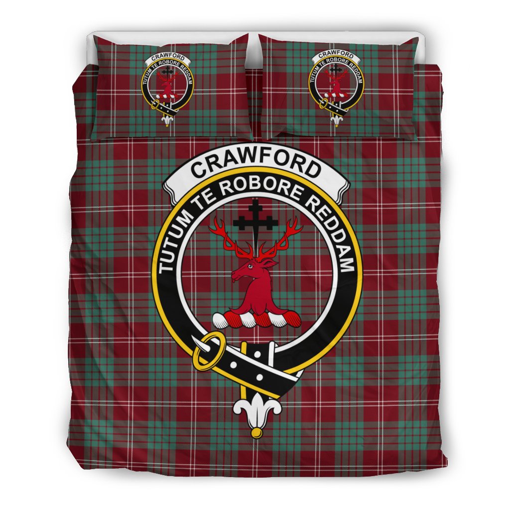 Crawford Tartan Crest Bedding Set