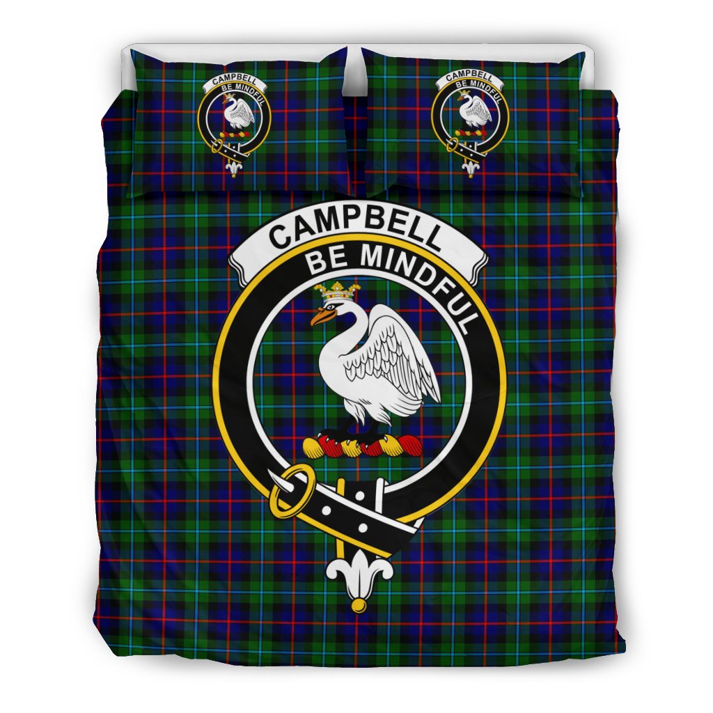 Campbell Of Cawdor Ancient Family Tartan Crest Bedding Set