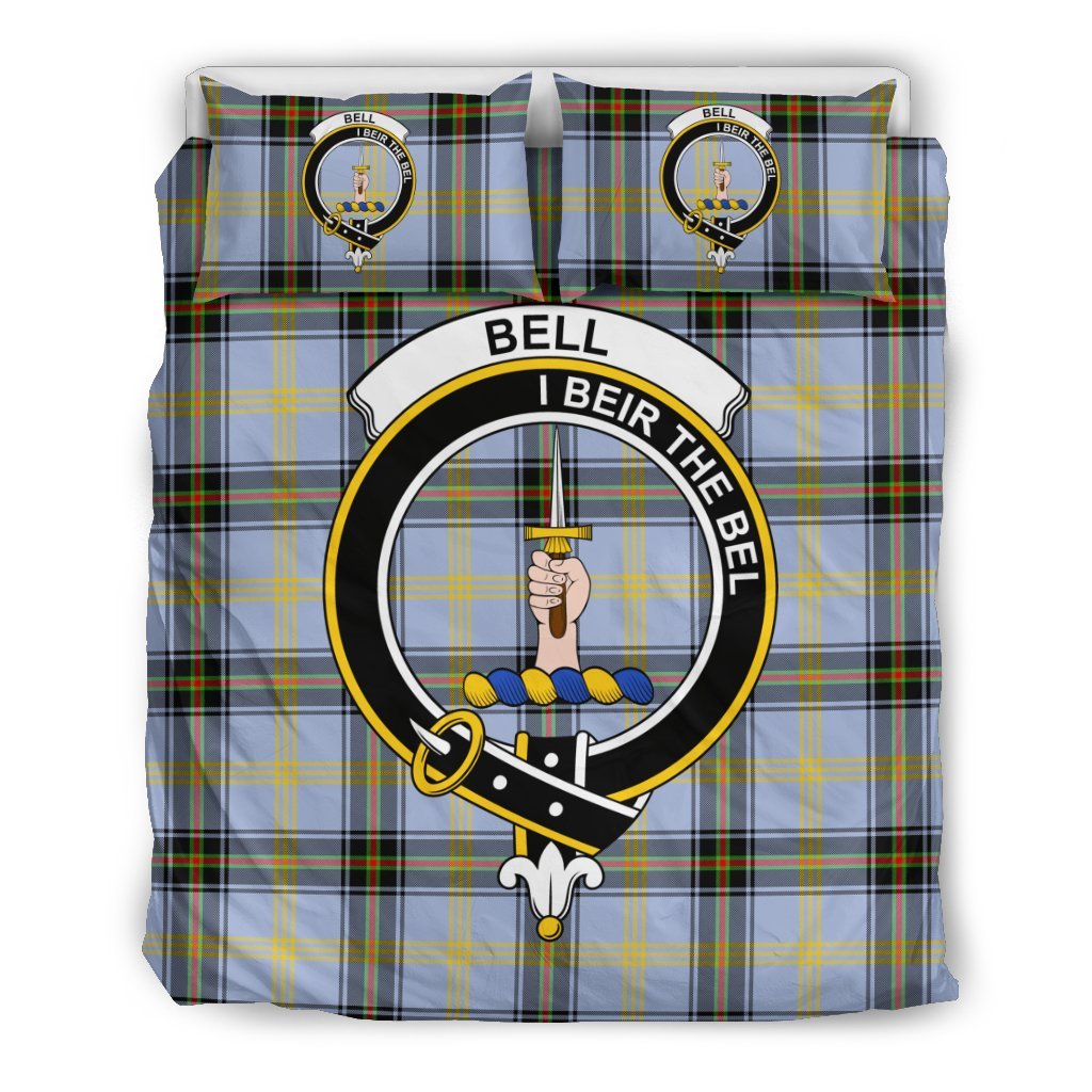 Bell Tartan Crest Bedding Set