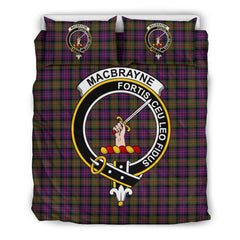 Macbrayne Family Tartan Crest Bedding Set