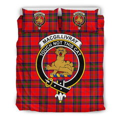 Macgillivray Family Tartan Crest Bedding Set