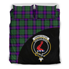 Armstrong Modern Tartan Crest Wave Style Bedding Set