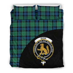 Graham of Menteith Ancient Family Tartan Crest Wave Style Bedding Set